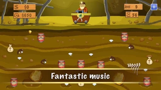 Изображение игры: Gold Miner Deluxe