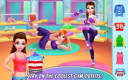 Изображение игры: Fitness Girl - Dance & Play