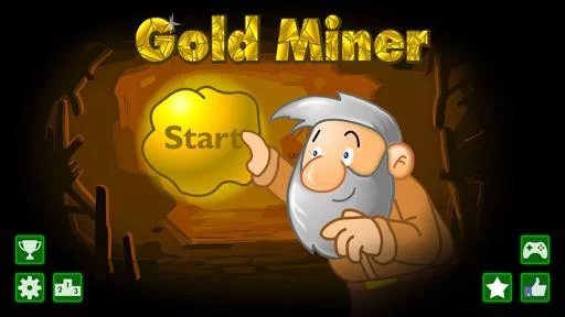 Изображение игры: Gold Miner Classic Lite