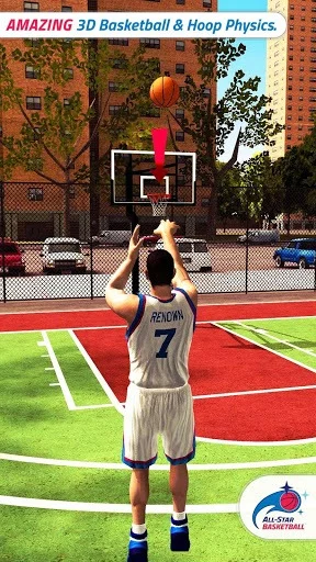 Изображение игры: All-Star Basketball - Score with Super Power-Ups