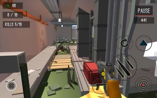 Изображение игры: Pixel Survival Dead Zombie City Strike Combat