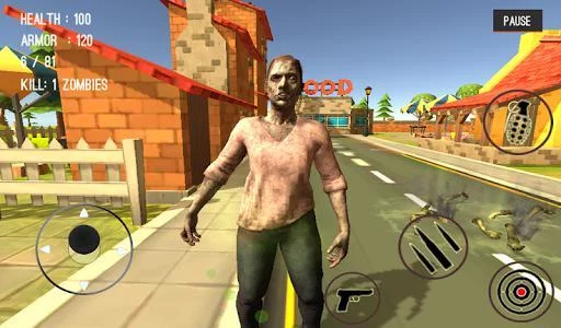 Изображение игры: Zombie Killing City Shooting Trigger Strike