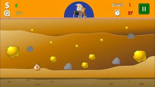 Изображение игры: Gold Miner Classic Lite