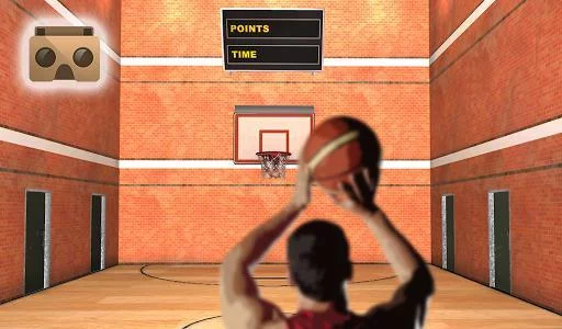 Изображение игры: VR Basketball Shoot 3D
