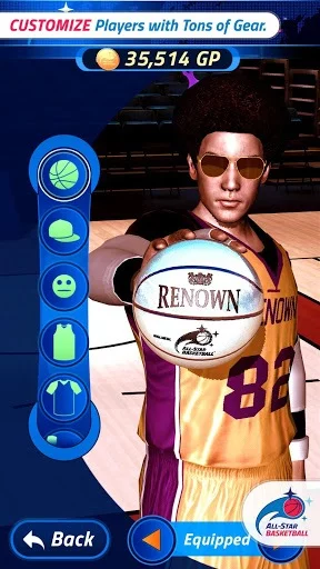 Изображение игры: All-Star Basketball - Score with Super Power-Ups