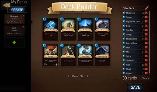Изображение игры: Card Deck Stone - TCG / CCG card game