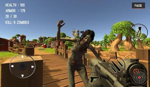 Изображение игры: Zombie Killing City Shooting Trigger Strike