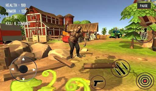 Изображение игры: Zombie Killing City Shooting Trigger Strike