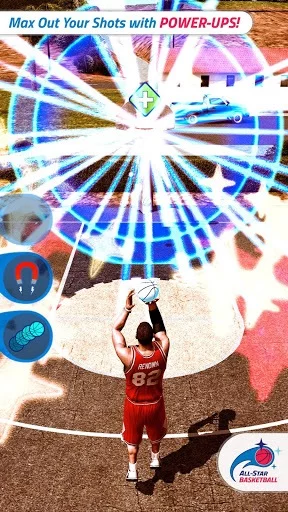 Изображение игры: All-Star Basketball - Score with Super Power-Ups