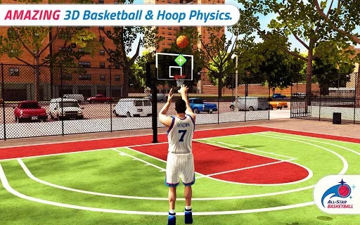 Изображение игры: All-Star Basketball - Score with Super Power-Ups