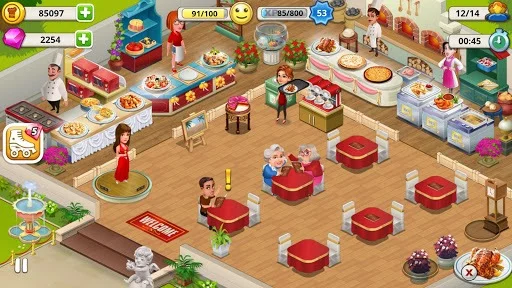 Изображение игры: Cafe Tycoon – Cooking & Restaurant Simulation game