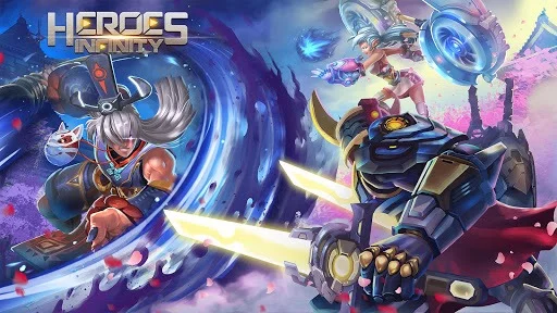 Изображение игры: Heroes Infinity: God Warriors -Action RPG Strategy