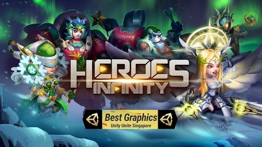 Изображение игры: Heroes Infinity: God Warriors -Action RPG Strategy
