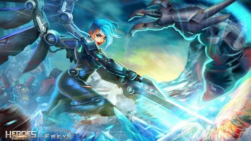 Изображение игры: Heroes Infinity: God Warriors -Action RPG Strategy