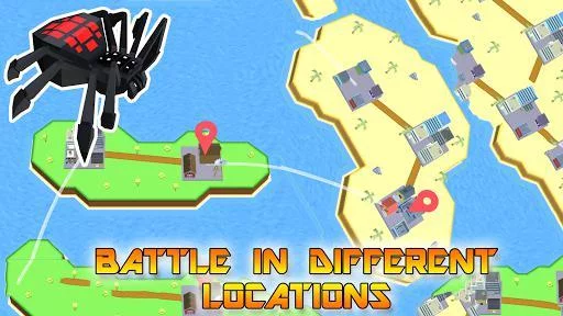 Изображение игры: Smashy City: Monster Rampage