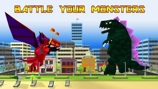 Изображение игры: Smashy City: Monster Rampage
