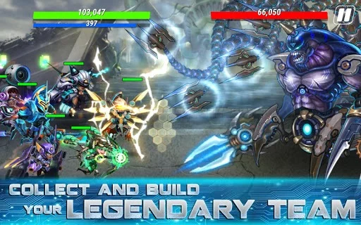 Изображение игры: Heroes Infinity: God Warriors -Action RPG Strategy