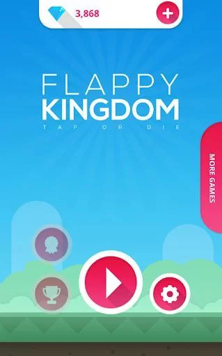 Изображение игры: Flappy Kingdom HD: Fly, bird, fly!