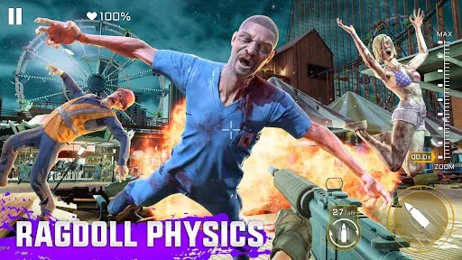 Изображение игры: Kill Shot Virus: Zombie FPS Shooting Game
