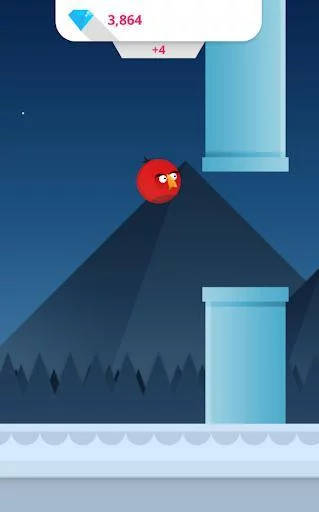 Изображение игры: Flappy Kingdom HD: Fly, bird, fly!