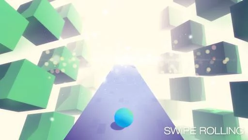 Изображение игры: Swipe Rolling - Roll the ball in modern art
