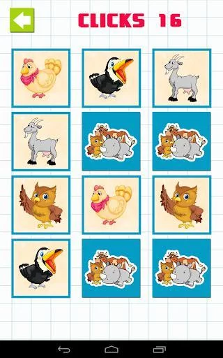 Изображение игры: Memory Game: Animals, Fruits, Cars & Numbers