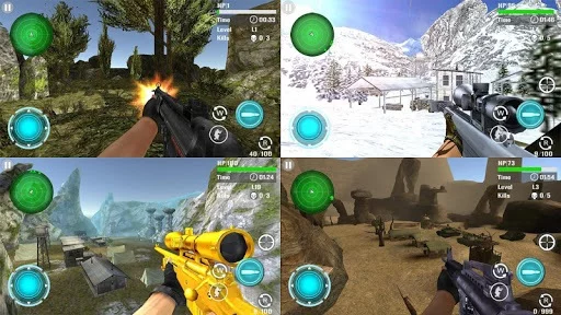 Изображение игры: Mountain Sniper Shooting