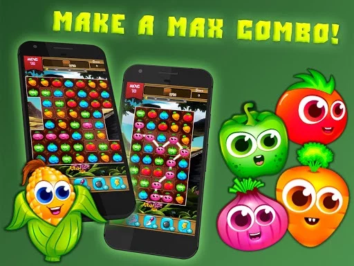 Изображение игры: Fruit Splash Match 3: 3 In a Row