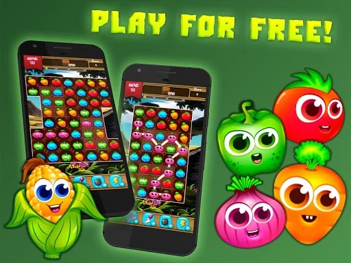 Изображение игры: Fruit Splash Match 3: 3 In a Row