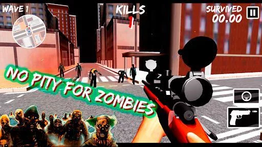 Изображение игры: Zombie Sniper Game