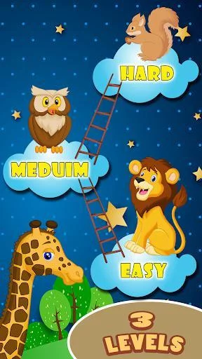 Изображение игры: Memory Game: Animals