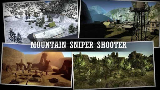 Изображение игры: Mountain Sniper Shooting