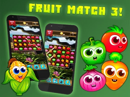 Изображение игры: Fruit Splash Match 3: 3 In a Row