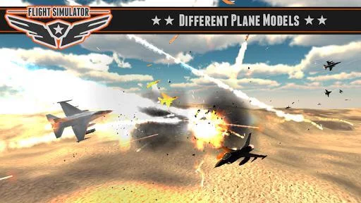 Изображение игры: Battle Flight Simulator 2014