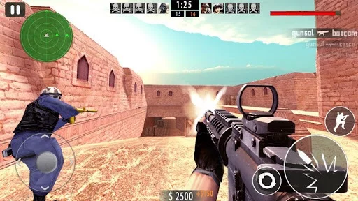 Изображение игры: SWAT Shooter Mission