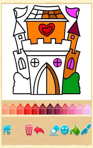 Изображение игры: Princess Coloring Game
