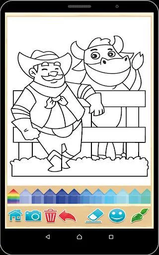 Изображение игры: Painting and drawing game
