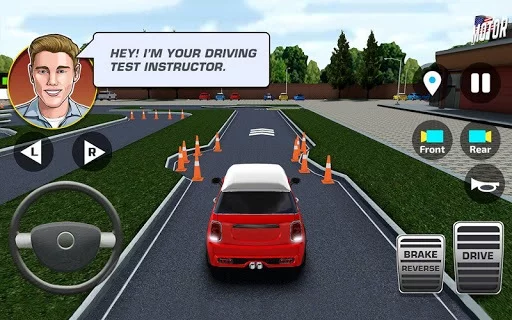 Изображение игры: Car Driving & Parking School