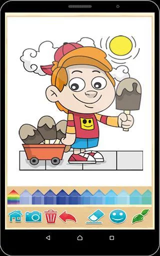 Изображение игры: Painting and drawing game