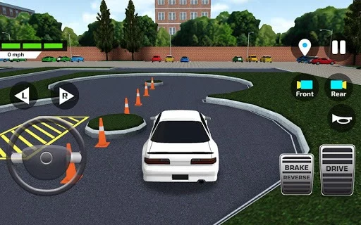 Изображение игры: Car Driving & Parking School