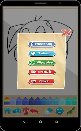 Изображение игры: Painting and drawing game