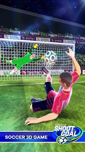 Изображение игры: Shoot Goal: World Leagues Soccer Game