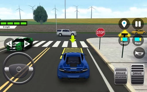 Изображение игры: Car Driving & Parking School