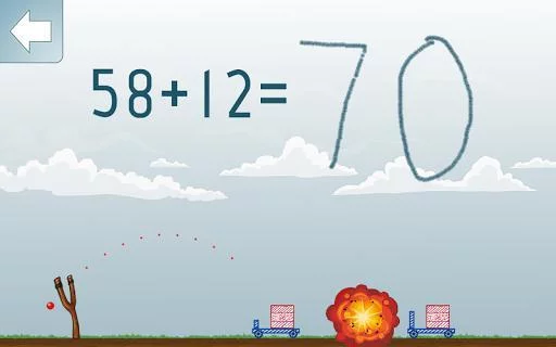 Изображение игры: Math Shot Add and Subtract within 100
