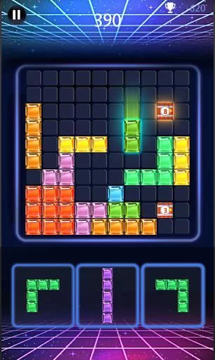 Изображение игры: Block Puzzle Diamond Classic