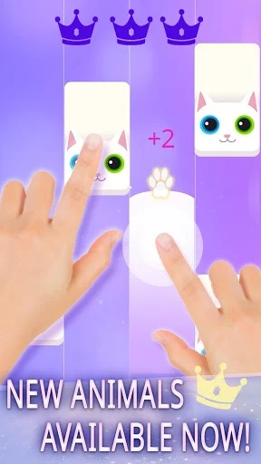 Изображение игры: Magic Cat Piano Tiles - Pet Pianist Tap Animal Jam