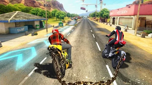 Изображение игры: Chained Bikes Racing 3D