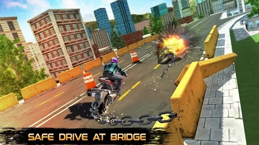 Изображение игры: Chained Bikes Racing 3D