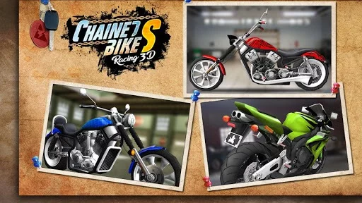 Изображение игры: Chained Bikes Racing 3D