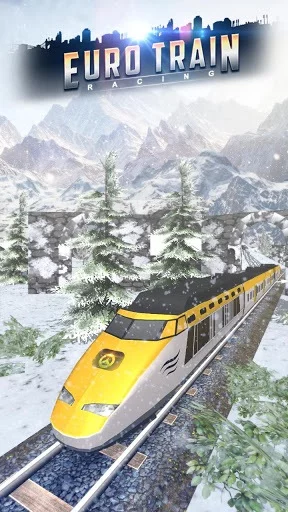 Изображение игры: Euro Train Racing 3D